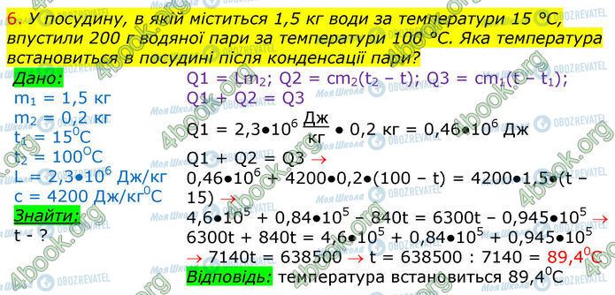 ГДЗ Физика 8 класс страница §14-(Впр.4.6)